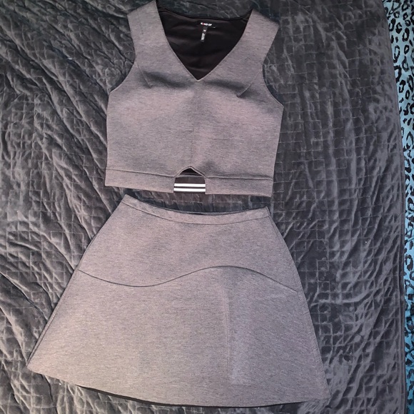 Dresses & Skirts - Grey Suit Set NWOT